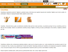 Tablet Screenshot of celulitida.peknetelo.eu